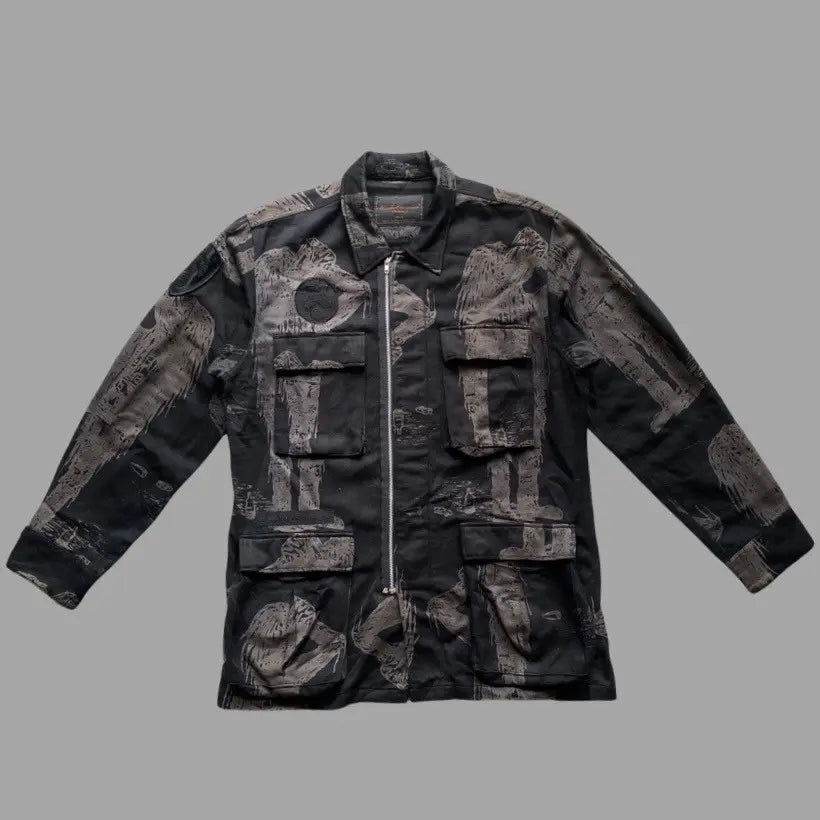Undercover : SS03 Scab “Drunkard” Patch Work M65 Jacket