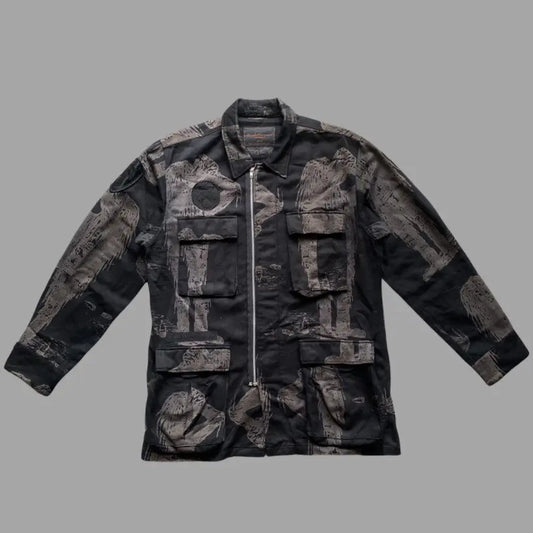 Undercover : SS03 Scab “Drunkard” Patch Work M65 Jacket