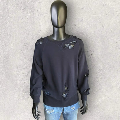 Maison MIHARA YASUHIRO - Miharayasuhiro Destroyed Layer Hem Sweater