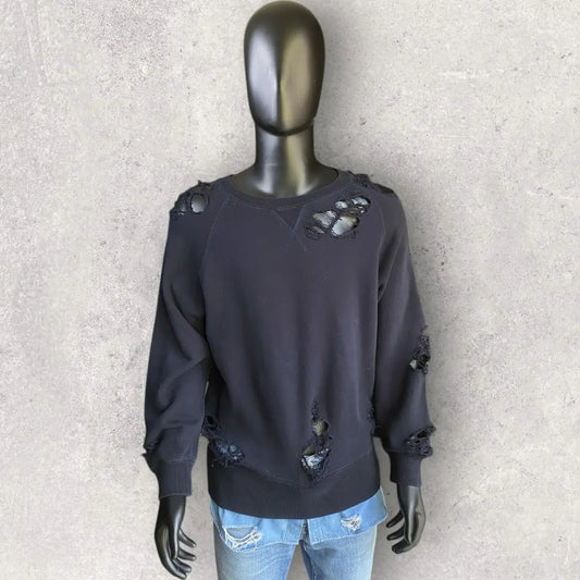 Maison MIHARA YASUHIRO - Miharayasuhiro Destroyed Layer Hem Sweater