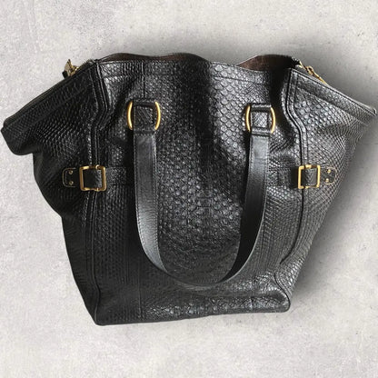 Yves Saint Laurent - YSL Python Leather Downtown Bag