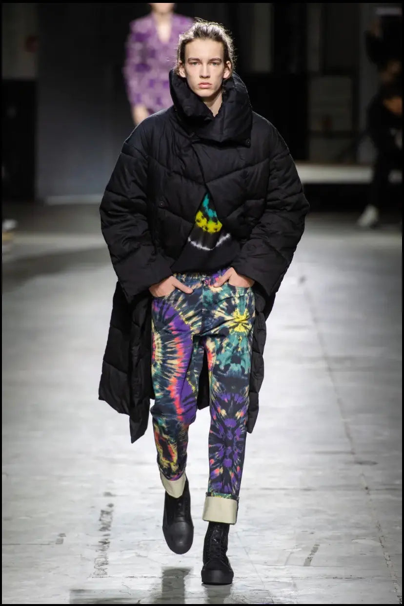 Dries Van Noten - AW19 Tie Dye Print Oversized T Shirt