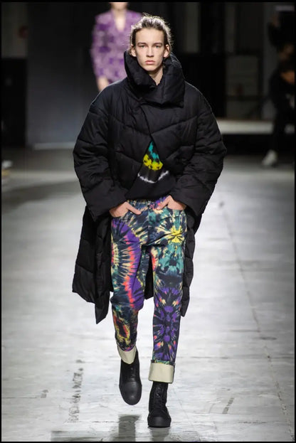 Dries Van Noten - AW19 Tie Dye Print Oversized T Shirt