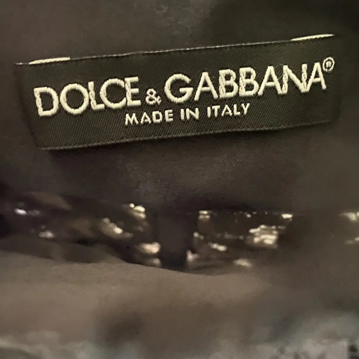 Dolce & Gabbana - Black Lace Skirt