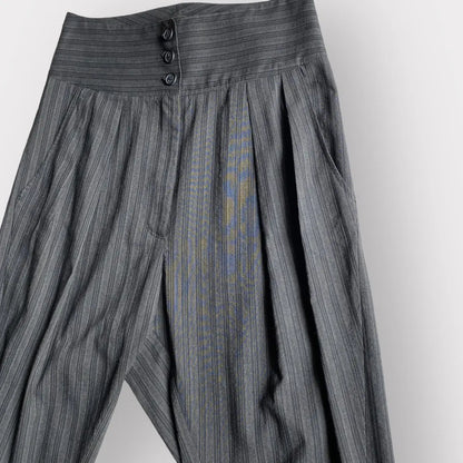 Vivienne Westwood - Anglomania Grey Stripe Trousers