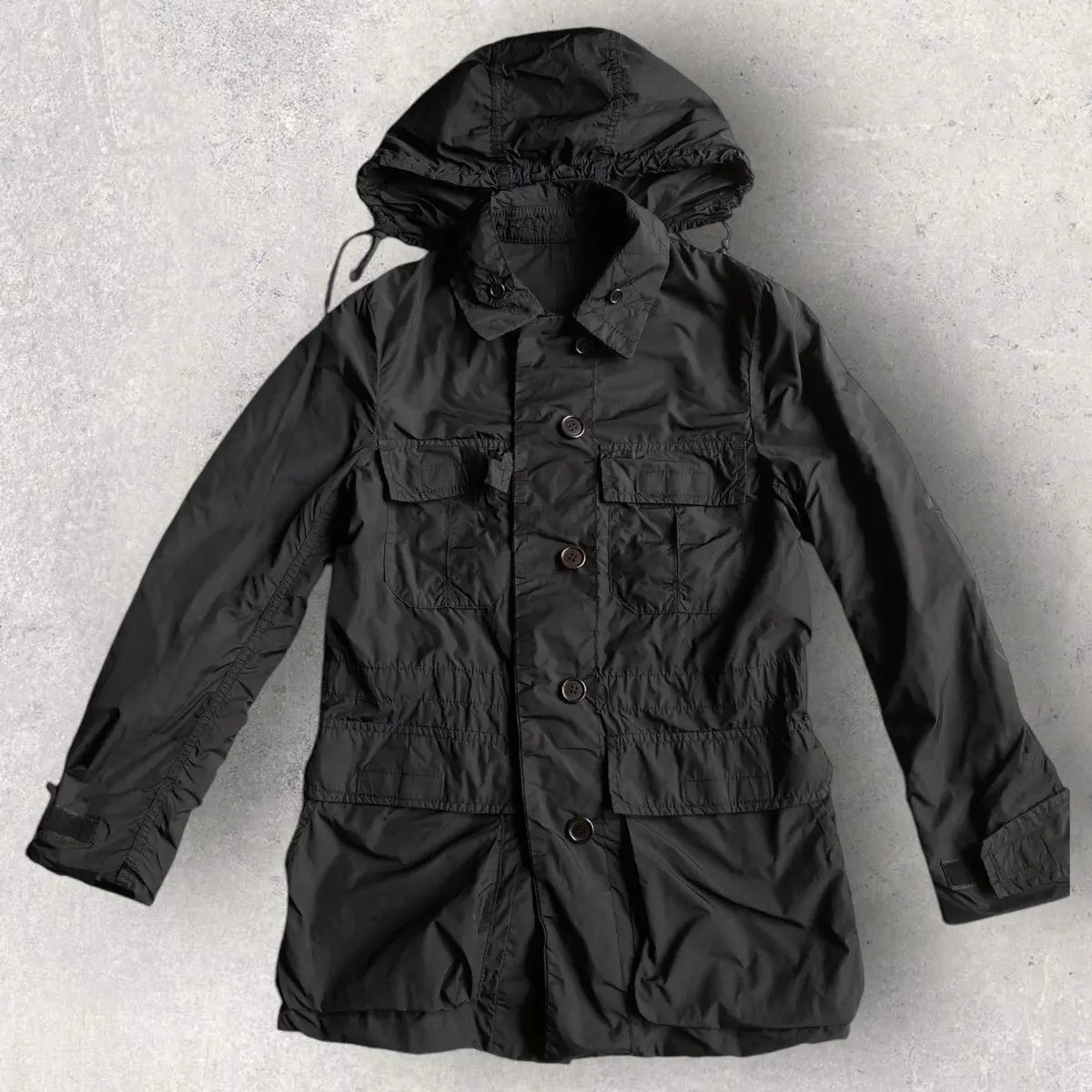 Comme des Garcons Reversible Nylon Hoodie Jacket