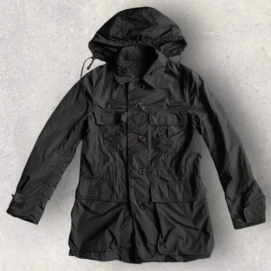 Comme des Garcons Reversible Nylon Hoodie Jacket