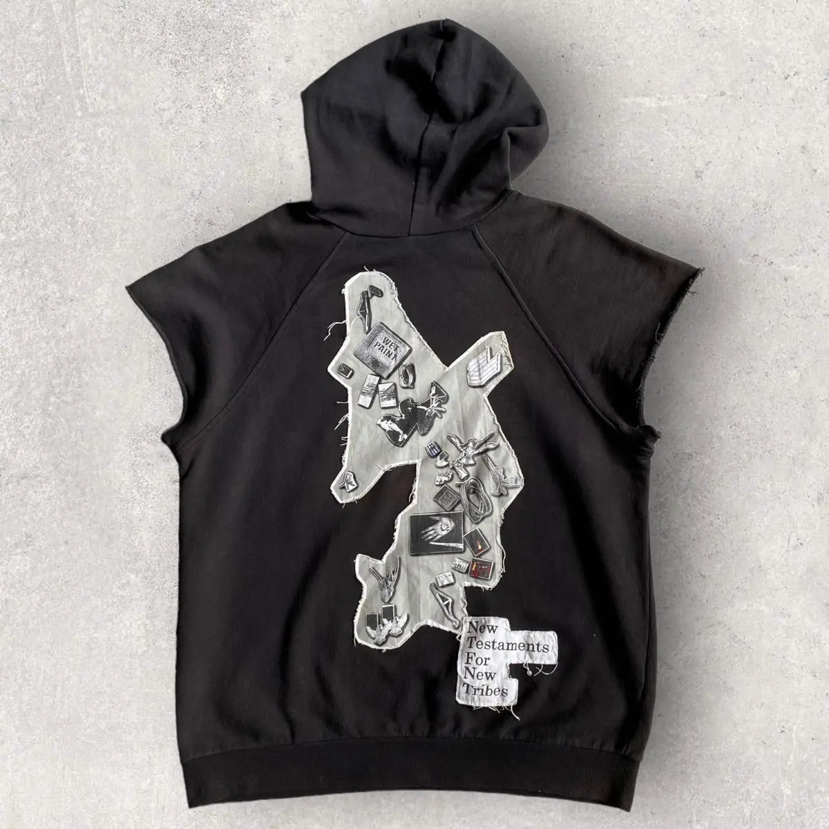 Raf Simons - New Testaments For New Tribes Patch Hoodie