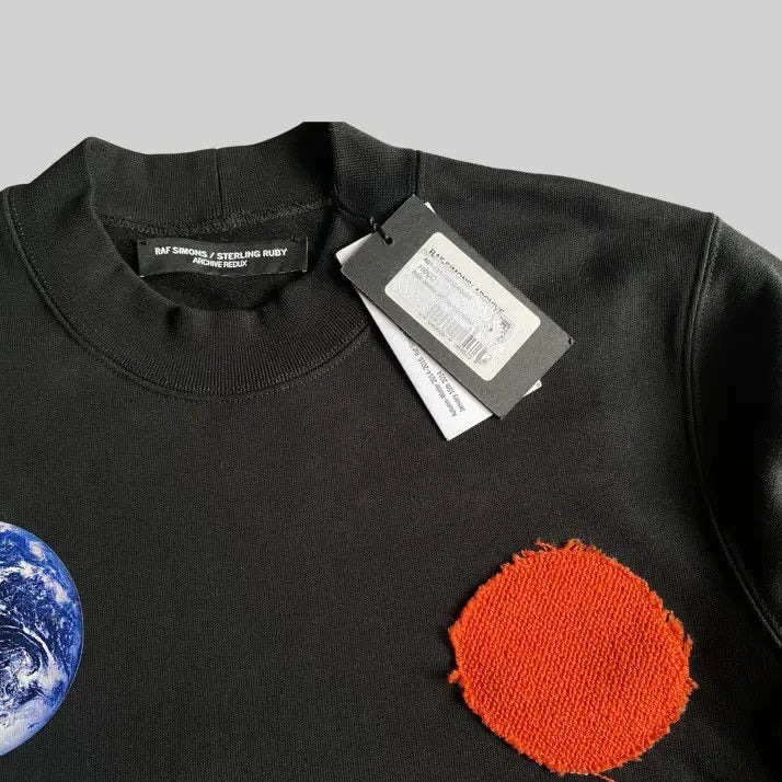 Raf Simons - Archive Redux Patch Sterling Ruby Sweater