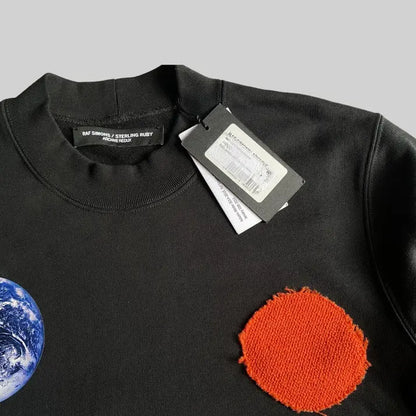 Raf Simons - Archive Redux Patch Sterling Ruby Sweater