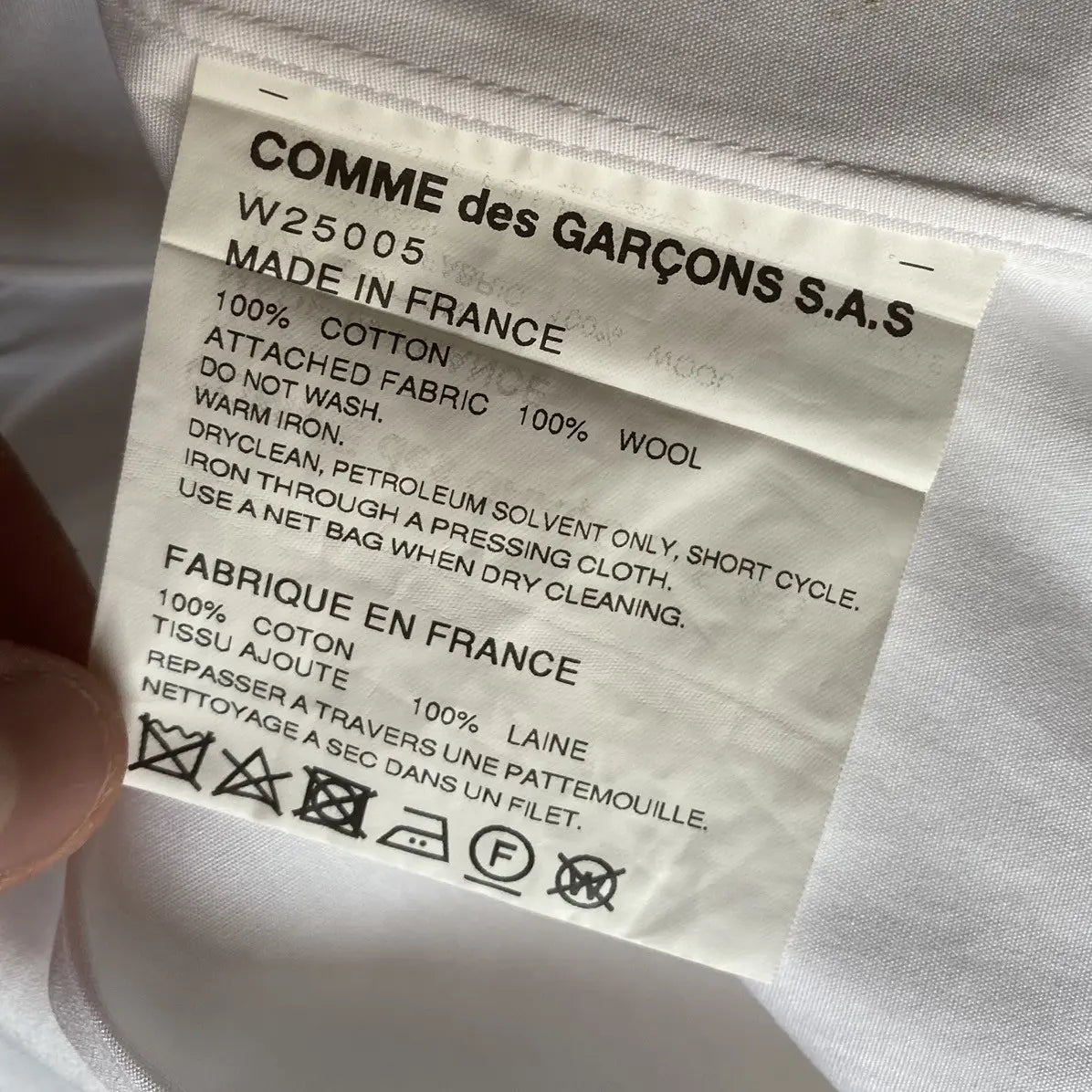 Comme des Garcons - CDG Shirt Back Red Tartan Panel