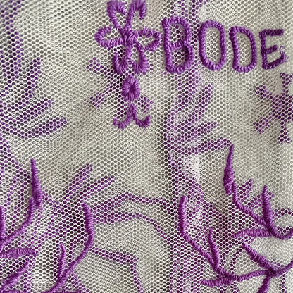 Bode - Mesh Embroidered Shirt