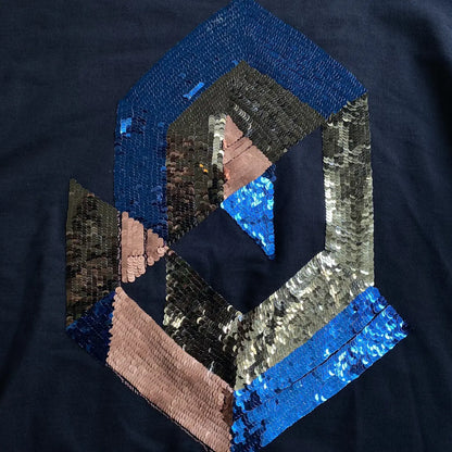 Dries Van Noten - Sequin Oversize Sweater Fit Large