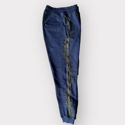 Haider Ackermann - 2019 Barb Wire Embroidered Sweatpants