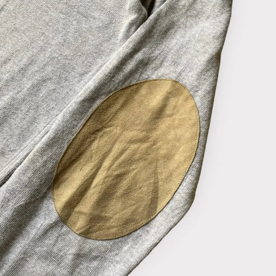 Maison Margiela - SS06 Suede Elbow Patch Sweater