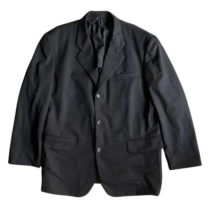 Comme des Garcons - Vintage 1996 Clear Vinyl Back Hem Blazer