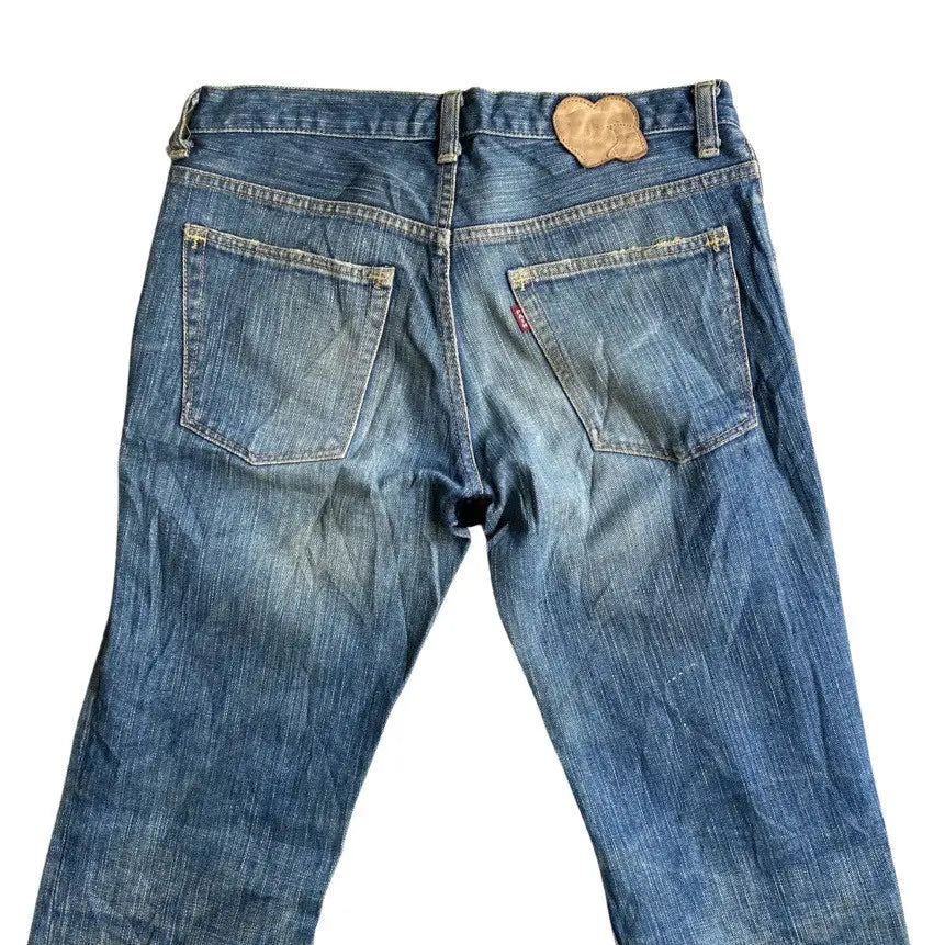 Number (N)ine : AW03 Touch Me I’m Sick Patchwork Crash Jeans