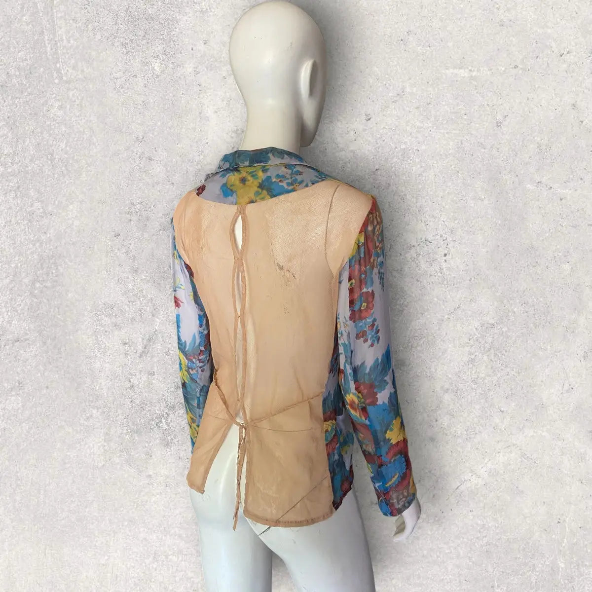Dries Van Noten - Archive Runway SS01 Floral Silk Blazer