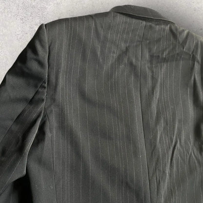 Number (N)ine : Wool Red Pinstriped back And Sleeves Blazer