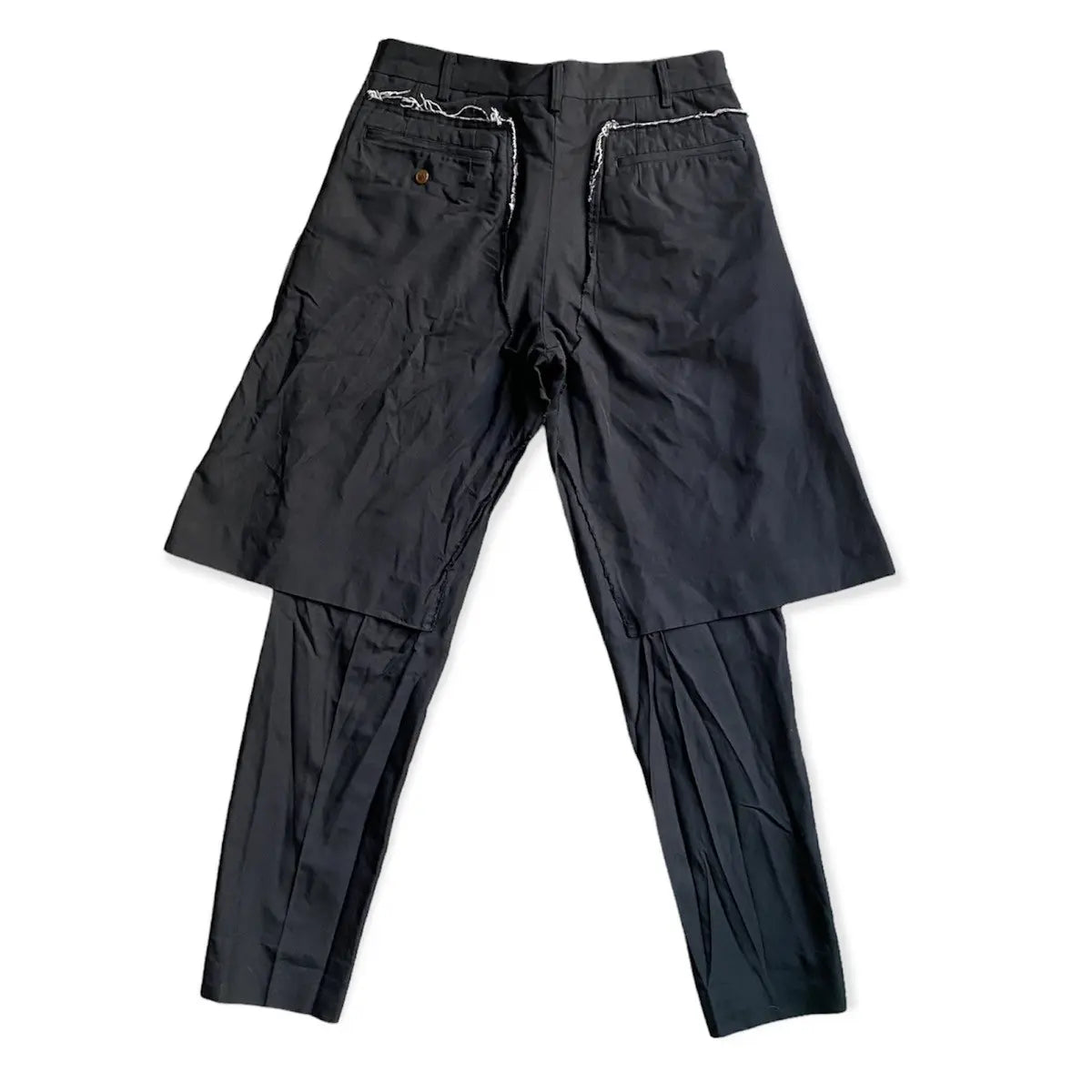 Comme des Garcons Homme Plus : SS17 Double Layer Deconstructed Pants