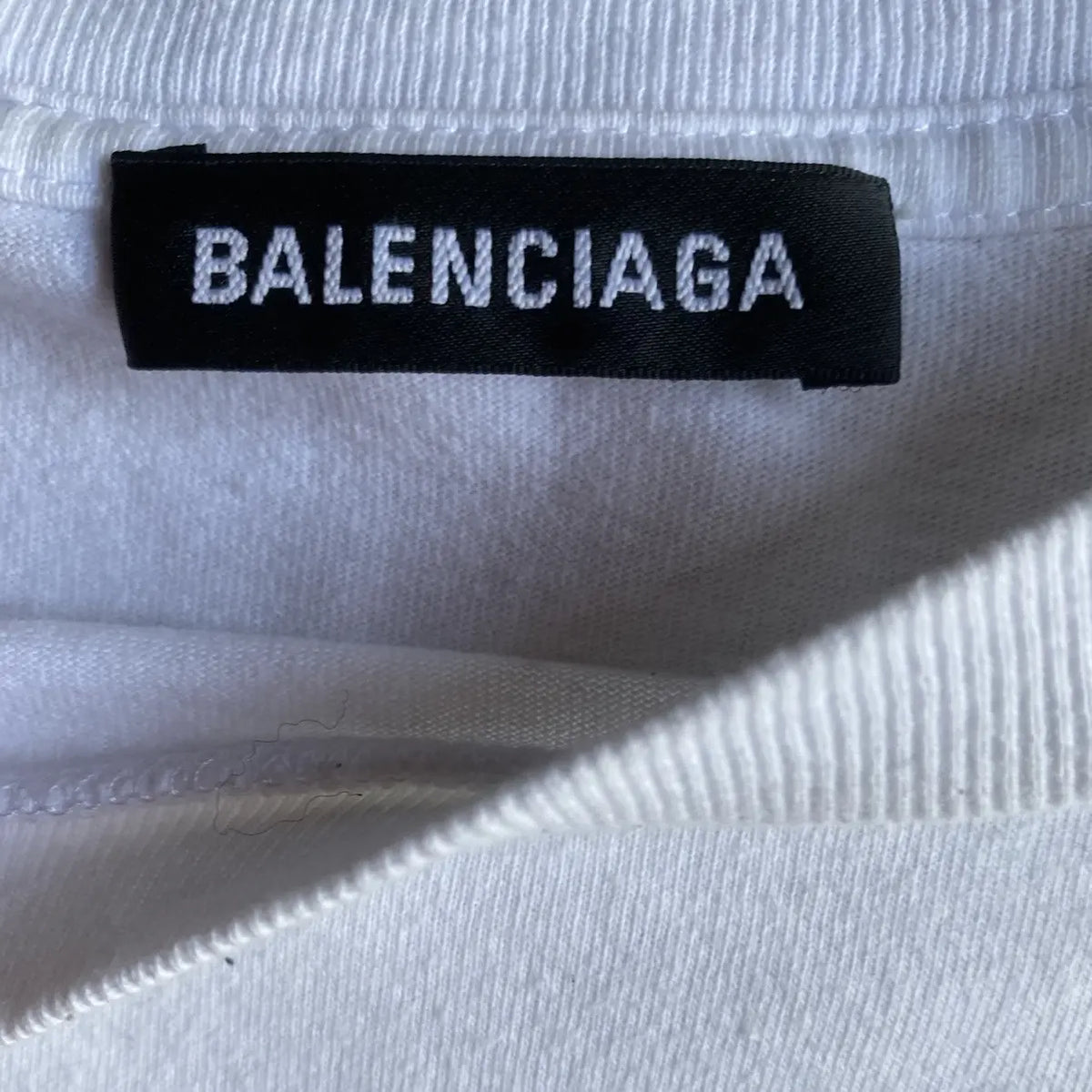 Balenciaga - Lipstick Cursive Logo Oversize T Shirt Fit L
