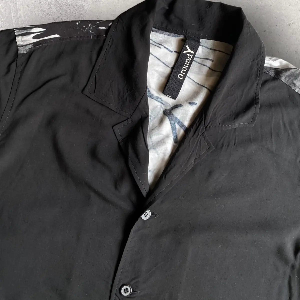 Yohji Yamamoto - Sample Ground Y Oversized Rayon Shirt