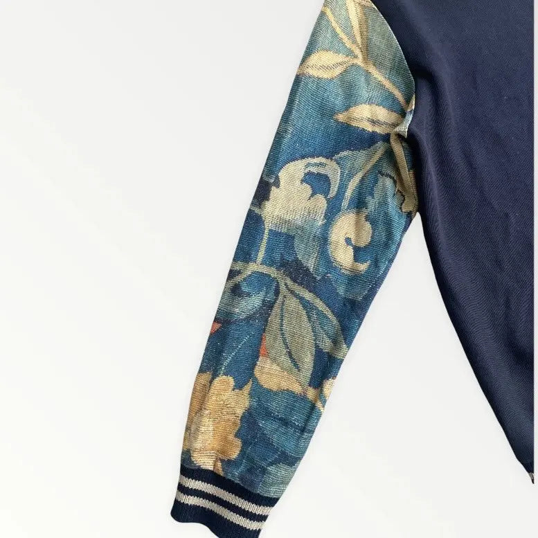 Dries Van Noten - Linen Sleeve Sweater