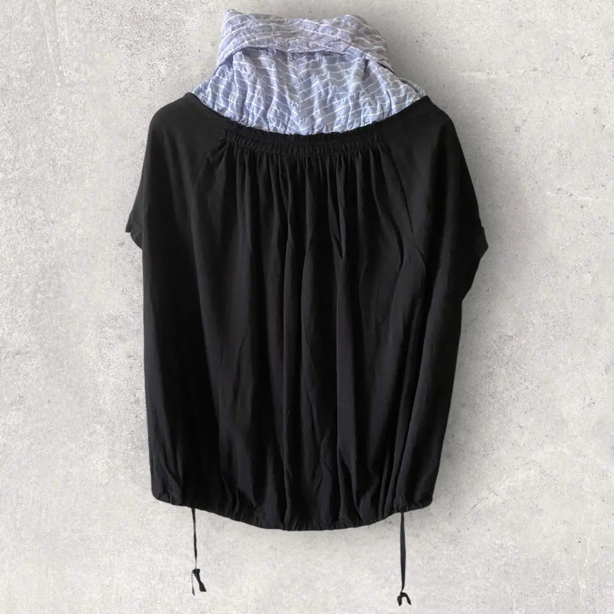 Yohji Yamamoto - Y’s Scrunch Cut And Sew Shirt