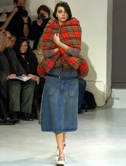 Comme des Garcons : AW04 Back-to-front denim skirt