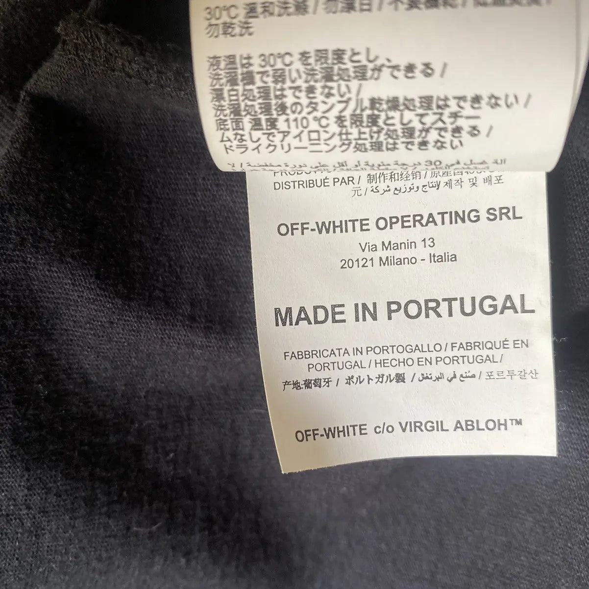 Off-White - FW19-20 Incompiuto Layer Hoodie