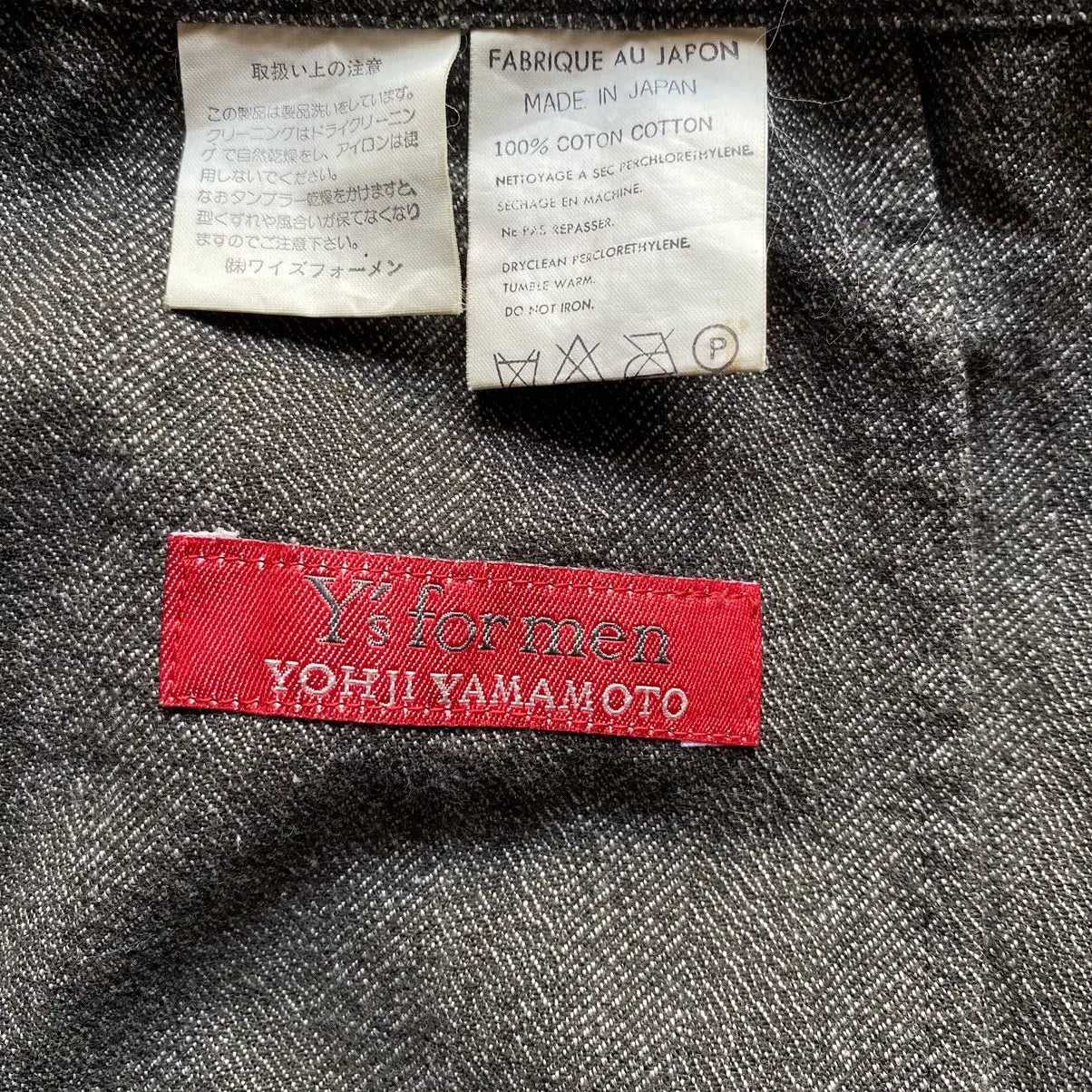 Yohji Yamamoto - Y’s For Men Herringbone Relax Drawstring Pants