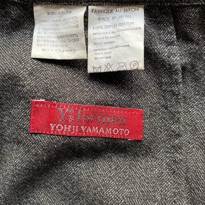 Yohji Yamamoto - Y’s For Men Herringbone Relax Drawstring Pants
