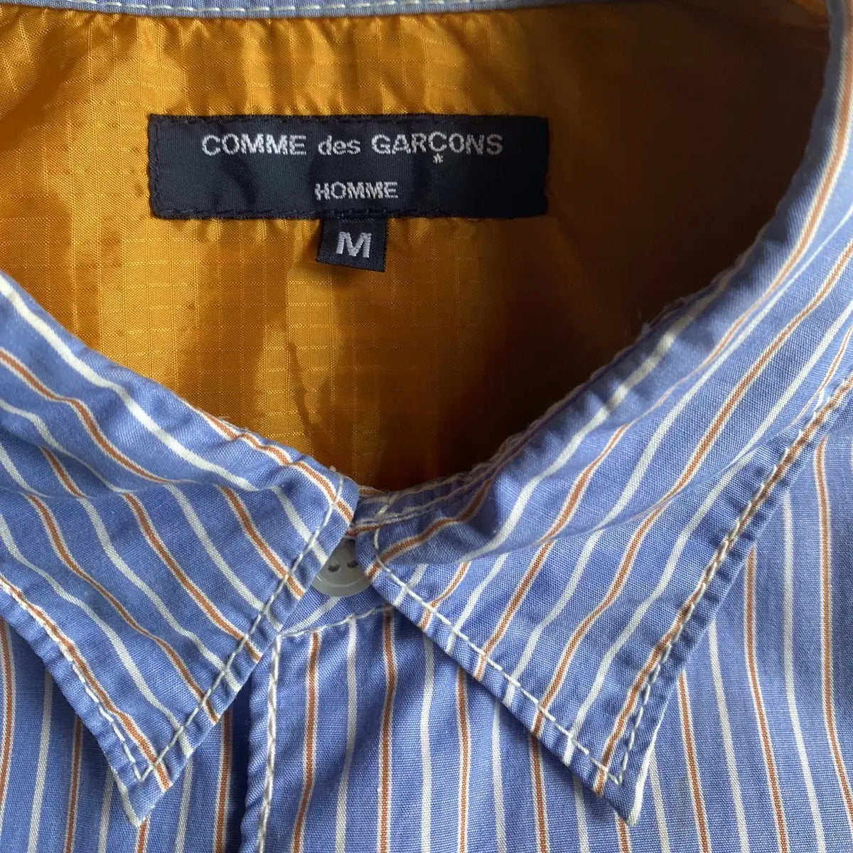 Comme des Garcons - CDH Homme Stripped Kangaroo Pocket Shirt Jacket