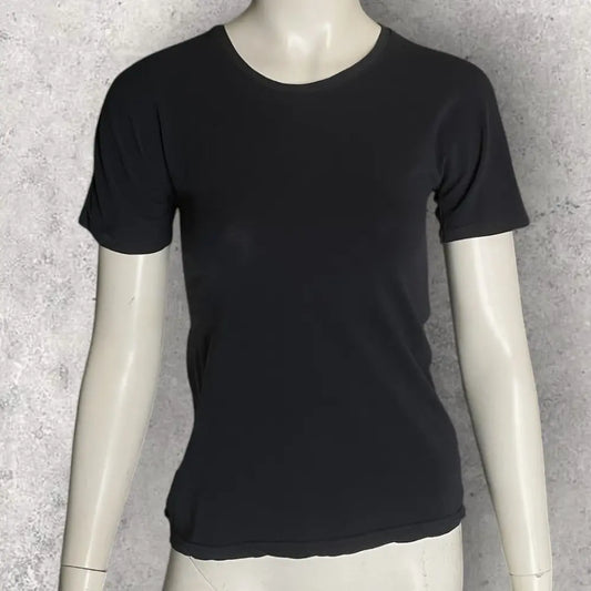 Gucci - 1997 Gucci By Tom Ford Minimal T Shirt With Logo Tab