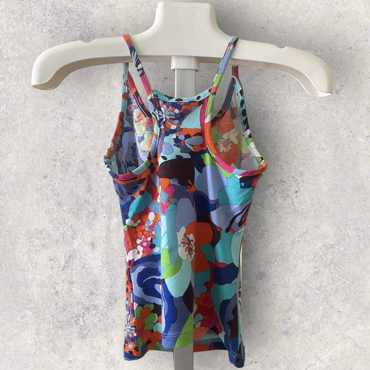 Versace - Vintage Versace Jeans Signature Floral Tank Top