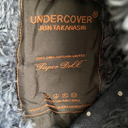 Undercover  Undercover - AW03-04 Paper Doll Shearling Polka Dot Coat