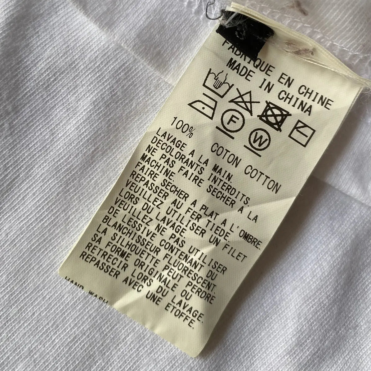 Yohji Yamamoto - Ground Y Brush Stroke Logo T Shirt