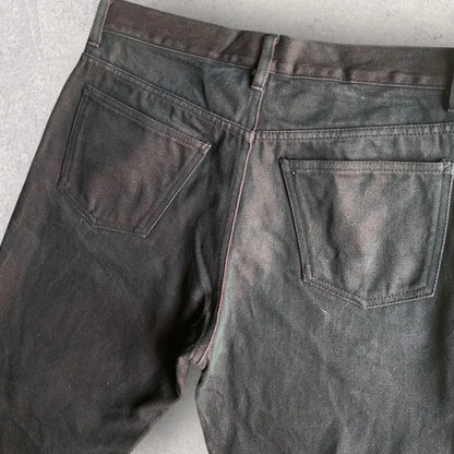 Number (N)ine : Vintage 1999 Blk/Red Jeans