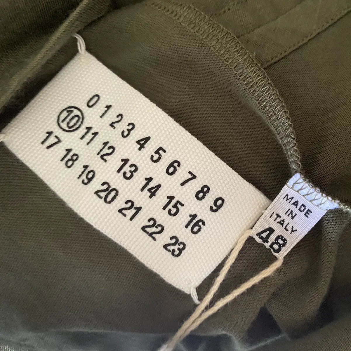 Maison Margiela - SS11 Cut And Sew V Neck T Shirt