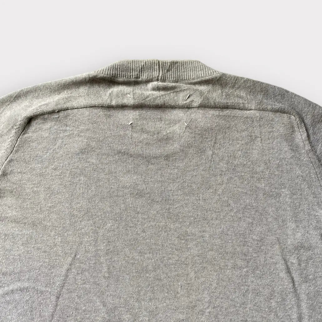 Maison Margiela - SS06 Suede Elbow Patch Sweater