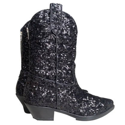 Dolce & Gabbana - Sequin Western boots