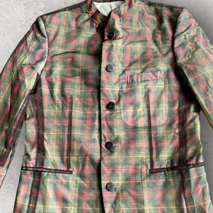 Issey Miyake - Vintage SS96 Runway Translucent Tartan Plaid Jacket